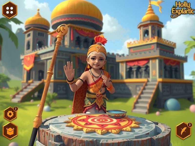 Holy Mystic Exploration gameplay screenshot